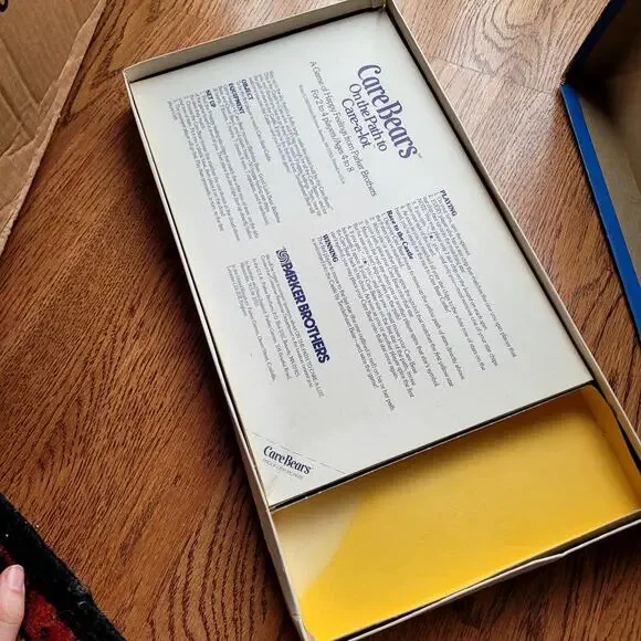 Vtg 80s Care Bear Board Game On the Path to Care-a-Lot - Picture 6 of 7